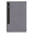 Θήκη για Samsung Galaxy Tab S9 FE+ Plus, Smartcase με χώρο για γραφίδα, γκρι
