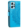 Θήκη με πτερύγιο για Xiaomi Redmi Note 12 4G, Mandala, μπλε