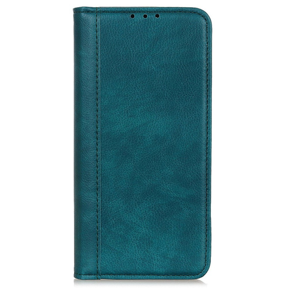Θήκη για Google Pixel 8 Pro, Wallet Litchi Leather, πράσινη