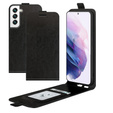 Θήκη με πτερύγιο για Samsung Galaxy S22 5G, Flip, μαύρη