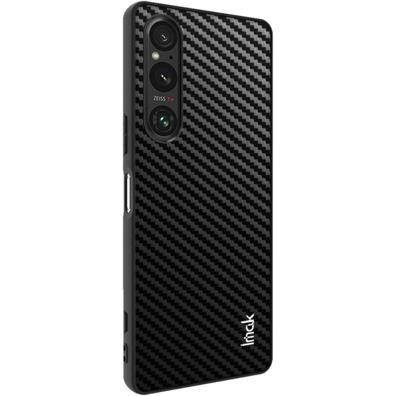 IMAK Θήκη για Sony Xperia 1V, LX-5 Series, Carbon, μαύρη