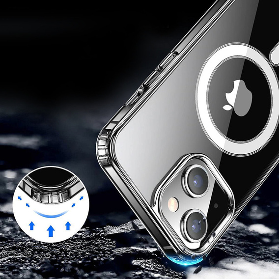 Θήκη για iPhone 13, ERBORD Hybrid MagSafe Case, μπλε