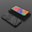 Θήκη για Samsung Galaxy M33 5G, Military kickstand, μαύρη
