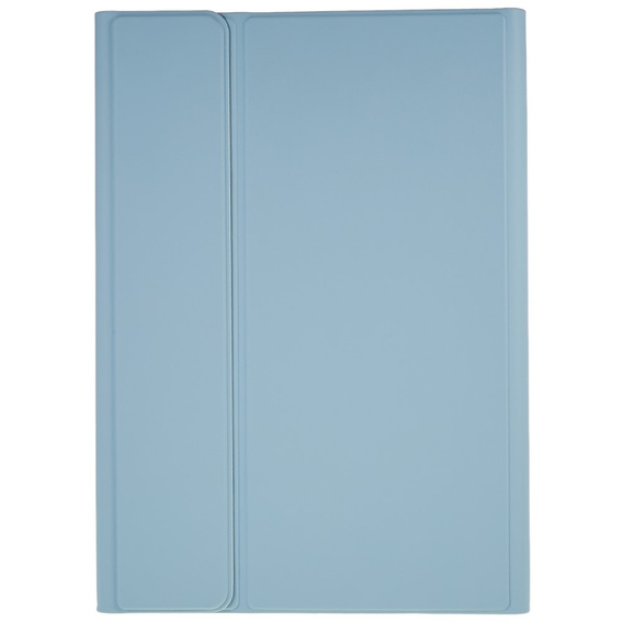 Θήκη + πληκτρολόγιο Galaxy Tab S7+ Plus / S8+ Plus /S7 FE T730 T733, Pen Slot, μπλε