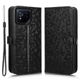 θήκη πτερύγιο για ASUS ROG Phone 8 Pro, Wallet Rhombus, μαύρη