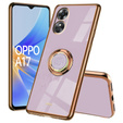 Θήκη για Oppo A17, Electro Ring, μωβ