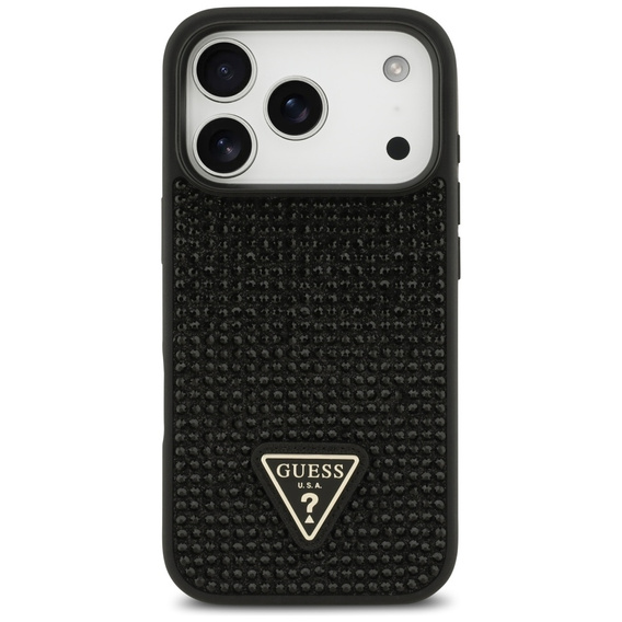 GUESS Rhinestone Triangle Logo θήκη για iPhone 17 Pro