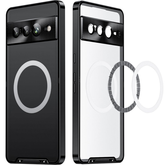 θήκη προστασίας κάμερας για το Google Pixel 8 Pro, CamShield MagSafe, διαφανής / μαύρη