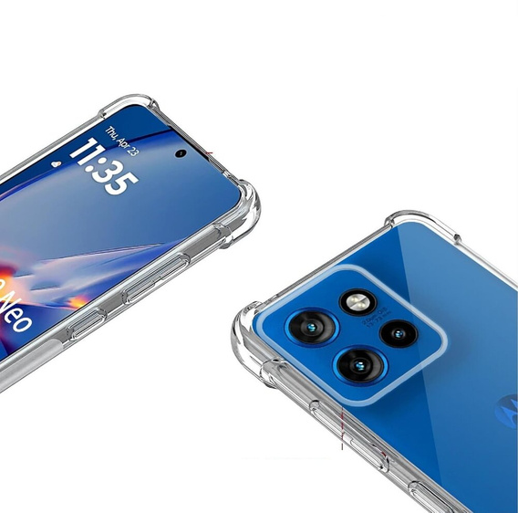 Θήκη για Motorola Edge 50 Neo / Motorola ThinkPhone 25, Dropproof, διαφανής