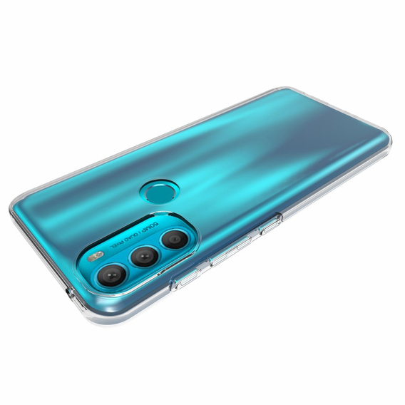 Λεπτή θήκη για Motorola Moto G71 5G, Slim, διαφανής