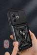 Θήκη για Infinix Hot 40i, CamShield Slide, μαύρη