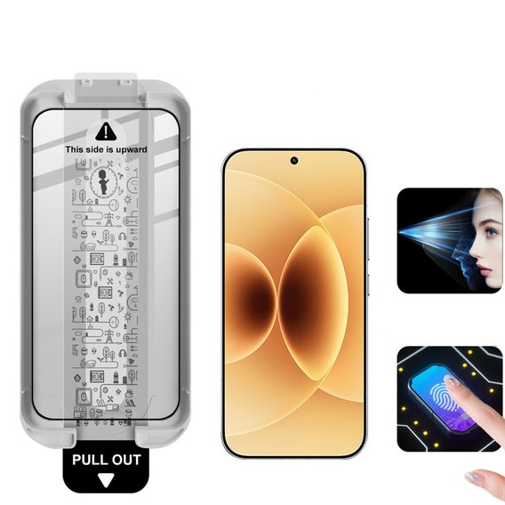 Τζάμι IMAK με πλαίσιο τοποθέτησης για Xiaomi 17 / 17 Pro, μαύρο