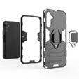 Θήκη για Samsung Galaxy A34 5G, Kickstand Ring, μαύρη