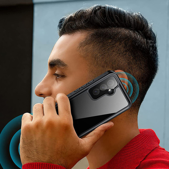 Αδιάβροχη θήκη IP68 για το Samsung Galaxy A54 5G, μαύρη