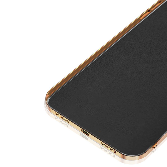 Θήκη για iPhone 13 Pro Max, Electro Ring, μαύρη