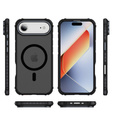 Ματ θήκη για iPhone Air, θωρακισμένη, για MagSafe, καπνιστή με μαύρες πλευρές