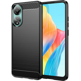 Θήκη για Oppo A78 4G, Carbon, μαύρη