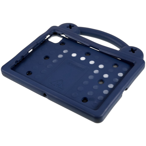 Παιδική θήκη για Apple iPad Air 11" 6 gen. 2024, Cute Patterns, με βάση, σκούρο μπλε
