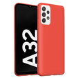 Θήκη για Samsung Galaxy A32 5G, Silicone Lite, κόκκινη