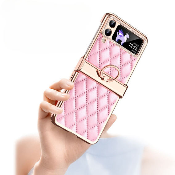 Θήκη για Samsung Galaxy Z Flip 4 5G, Rhombus Grid