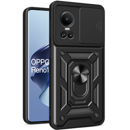 Θήκη για Oppo Reno 10 / 10 Pro, CamShield Slide, μαύρο