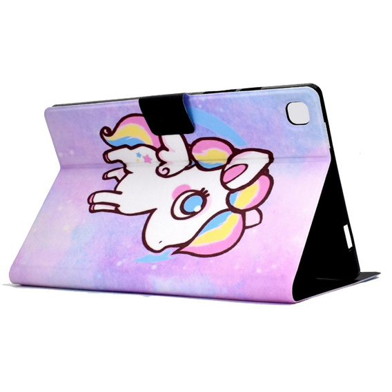 Θήκη για Samsung Galaxy Tab A7 Lite, με πτερύγιο, colorful horse