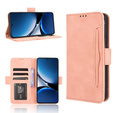 Θήκη με πτερύγιο για Xiaomi Poco X7 Pro 5G, Card Slot, ροζ