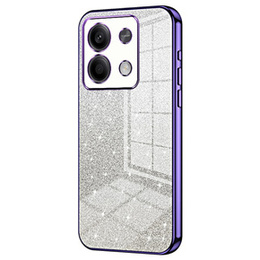 Θήκη για Xiaomi Redmi Note 13 5G, Glitter Case CamShield, μωβ