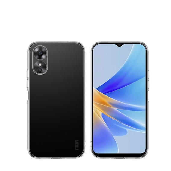 Θήκη MOFI για Oppo A17, λεπτή, διαφανής