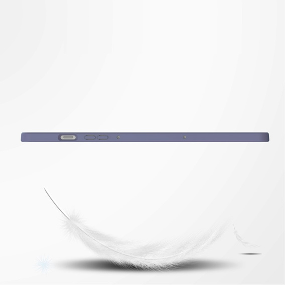 Θήκη για Samsung Galaxy Tab S10 FE+ Plus, Smartcase Hybrid, με χώρο για γραφίδα, μωβ
