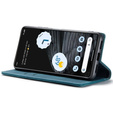 θήκη CASEME για Google Pixel 7, Leather Wallet Case, τυρκουάζ