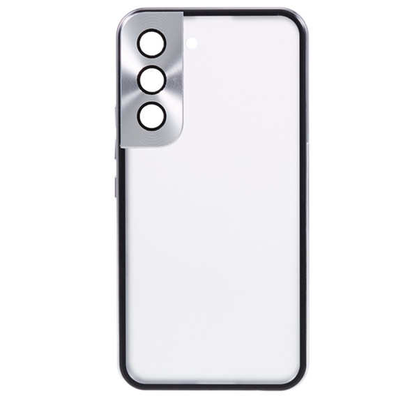 θήκη για το Samsung Galaxy S21, Magnetic Dual Glass, ασημένια