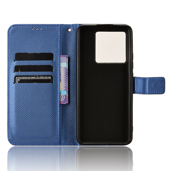Αναδιπλούμενη θήκη για Xiaomi 13T / 13T Pro / Redmi K60 Ultra, Smart Magnet, μπλε
