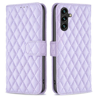 Θήκη με πτερύγιο για Samsung Galaxy A56, Wallet, BINFEN COLOR, μωβ