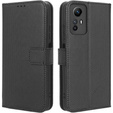 Θήκη με πτερύγιο για Xiaomi Redmi Note 12S 4G, Wallet Smart Magnet, μαύρη