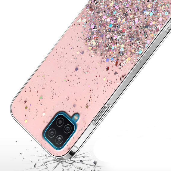 Θήκη για Samsung Galaxy A22 / M22 4G / LTE, Glittery, μπλε