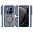 Θήκη για Xiaomi 15 Ultra, για MagSafe, ERBORD Μatt Case, μπλε