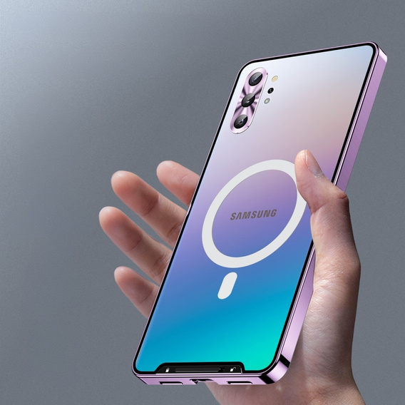 θήκη προστασίας κάμερας για το Samsung Galaxy Note 10+ Plus, CamShield MagSafe, διαφανής / βιολετί