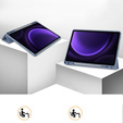 Θήκη για Samsung Galaxy Tab S10 Lite / S10 FE / S9 FE, Smartcase με χώρο για γραφίδα, μωβ
