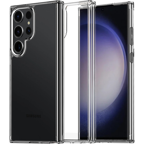 Θήκη για Samsung Galaxy S23 Ultra, Fusion Hybrid, διαφανής