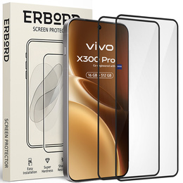 2x Γυαλί ERBORD 3D για Vivo X300 Pro