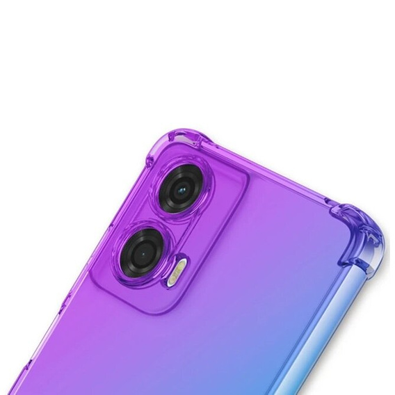 θήκη για το Motorola Moto G85, Gradient Dropproof, Μωβ / μπλε
