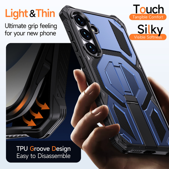 Προστατευτική θήκη με βάση συμβατή με MagSafe για Samsung Galaxy S25 FE