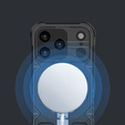 Θήκη για iPhone 17 Pro Max, για MagSafe, θωρακισμένη με βάση, μαύρο