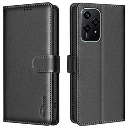 θήκη με πτερύγιο για Honor 200 Lite, BINFEN Wallet, μαύρη