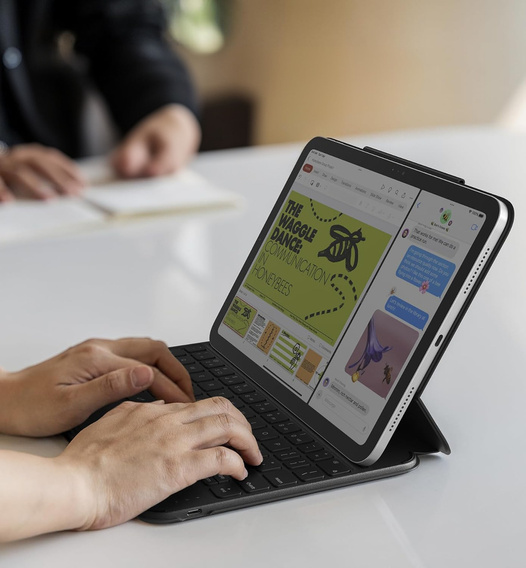 Θήκη πληκτρολογίου για iPad 11" 2025 A16 (11 gen.) / iPad 10.9" 2022 (10 gen.), Dexnor Magnetic Keyboard Touchpad, μαύρη