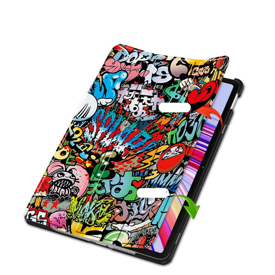 Θήκη για Xiaomi Redmi Pad Pro / Xiaomi Poco Pad, Smartcase, graffiti