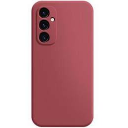 Η θήκη για Samsung Galaxy A25, Silicone Lite, κόκκινη + γυαλί 9H