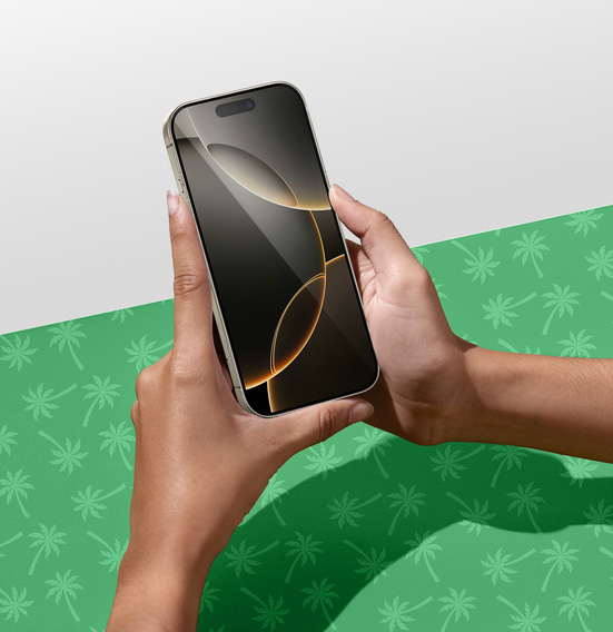 5D Full Glue Smart Palm σκληρυμένο γυαλί για iPhone 16 Pro Max