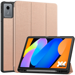 Θήκη για Lenovo Idea Tab 11" 2025 TB336FU TB336ZU, βάση, Smartcase με υποδοχή γραφίδας, ροζ χρυσό